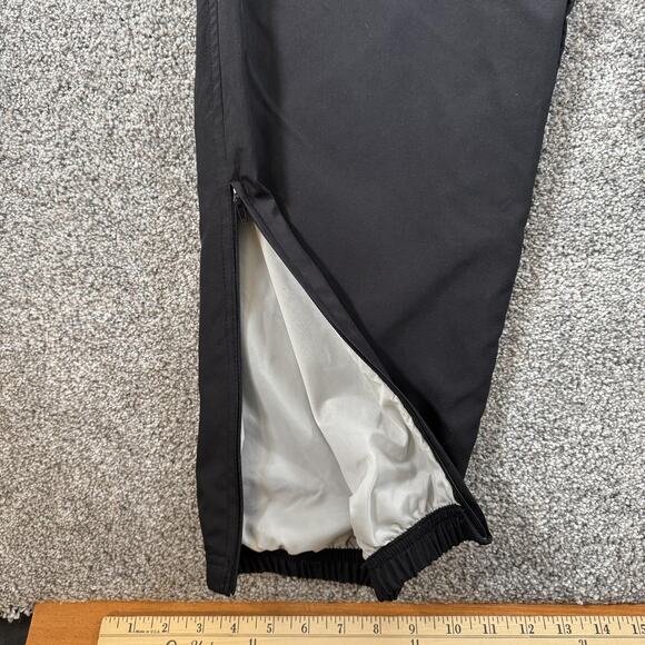 Vintage 90s Reebok Vector Track Pants M Zip Ankle Elastic Cuff Retro Sportswear - Picture 4 of 16